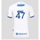 Tanie Strój piłkarski Rangers Mikey Moore #47 Koszulka Wyjazdowej 2025-26 Krótkie Rękawy Tanie Strój piłkarski Rangers Mikey Moore #47 Koszulka Wyjazdowej 2025-26 Krótkie Rękawy